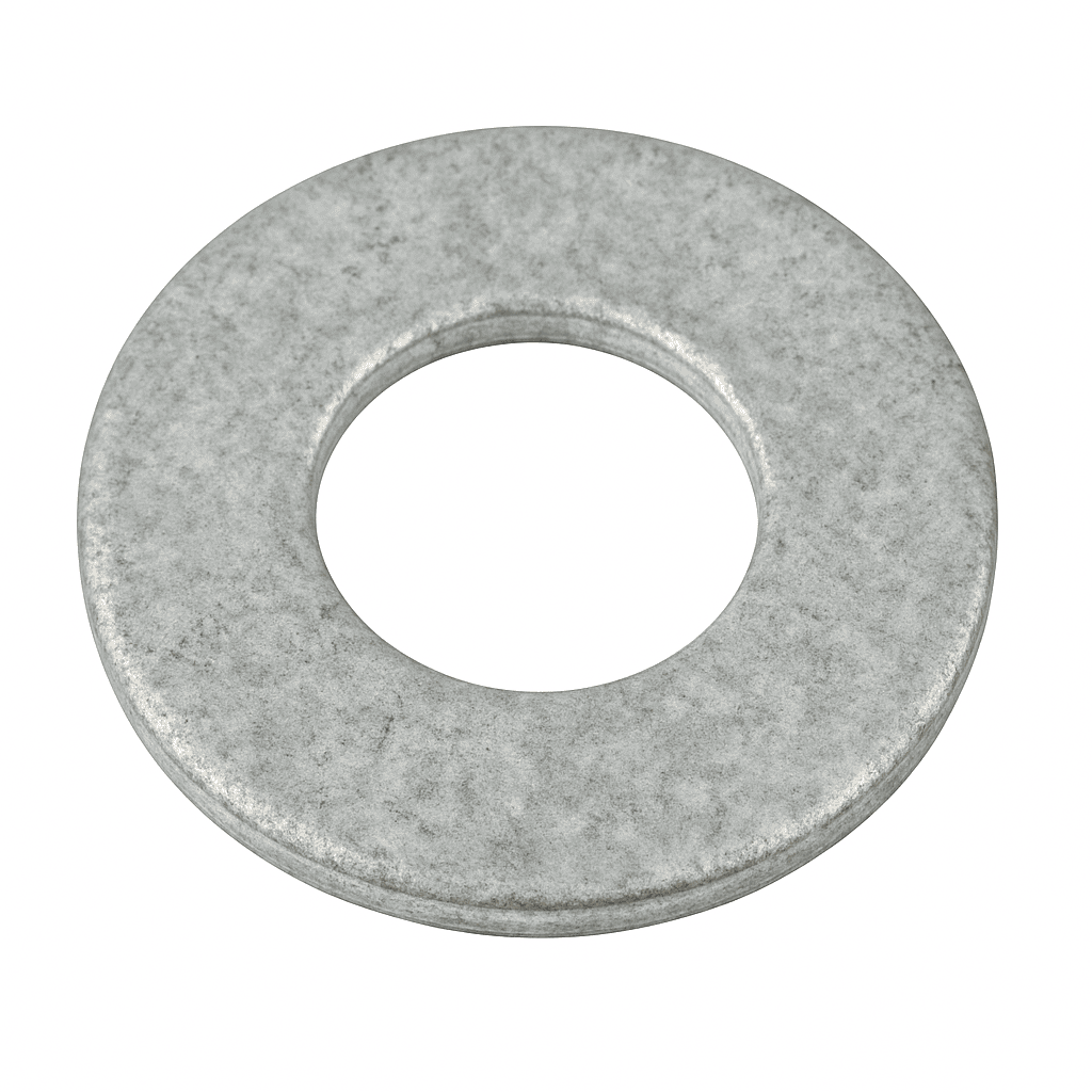 Galvanised Flat Washer