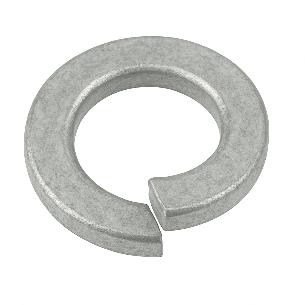 Galvanised Spring Washer